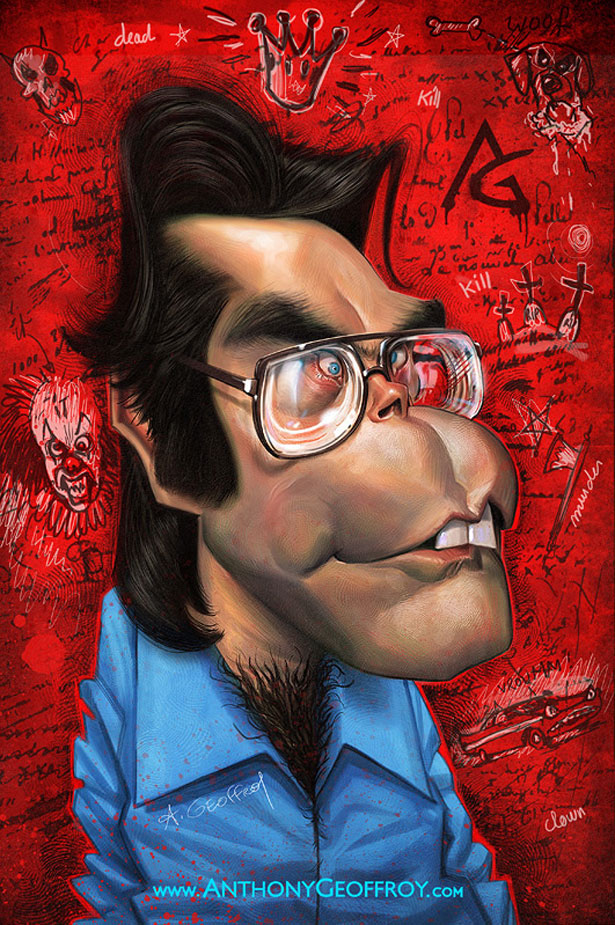 Famous and Funny Caricatures by Anthony Geoffroy