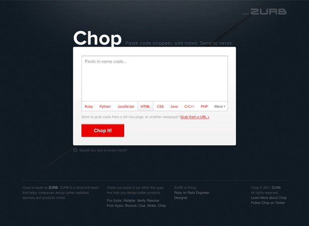 What’s new for web designers – Jun 2011 chop