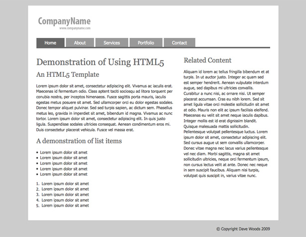 The ultimate HTML5 resource guide davewoods