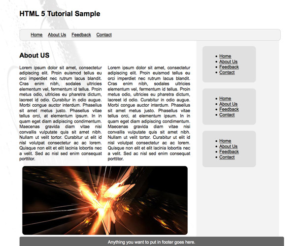 The ultimate HTML5 resource guide simplelayout