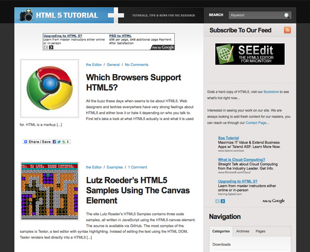 The ultimate HTML5 resource guide html5tutorial