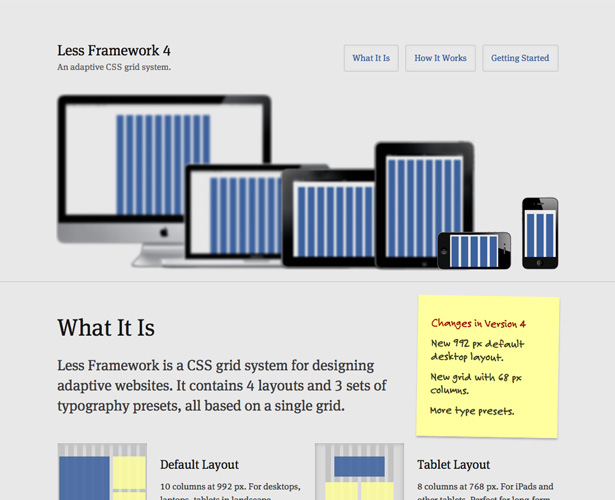 The ultimate HTML5 resource guide lessframework