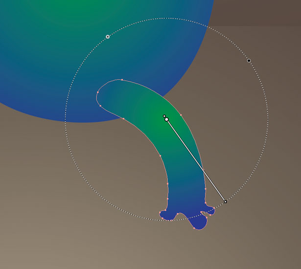 How to create a cute little monster in Illustrator step4 10