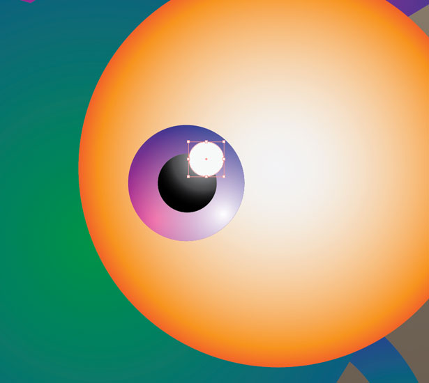 How to create a cute little monster in Illustrator step6 6