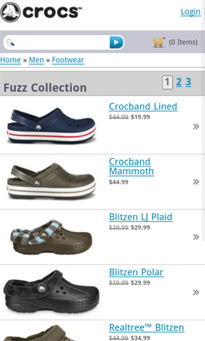 A showcase of mobile e-commerce 09 18