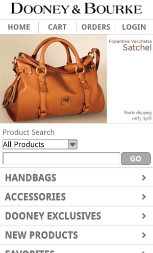 A showcase of mobile e-commerce 28 8