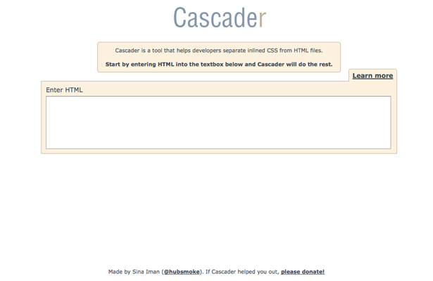 What’s new for web designers – May 2011 cascader