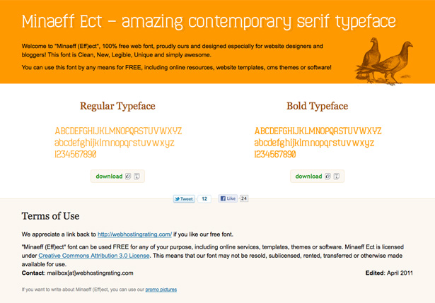 What’s new for web designers – May 2011 minaeffect