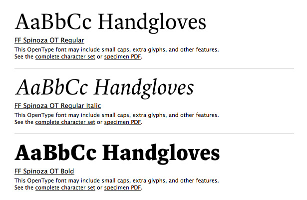 What’s new for web designers – May 2011 spinoza