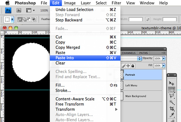 Design a forest inspired Tumblr theme in Photoshop 13 74