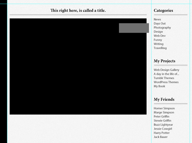 Design a forest inspired Tumblr theme in Photoshop 31 14