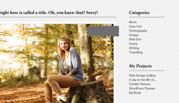Design a forest inspired Tumblr theme in Photoshop 51 10