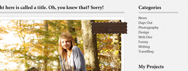 Design a forest inspired Tumblr theme in Photoshop 52 4