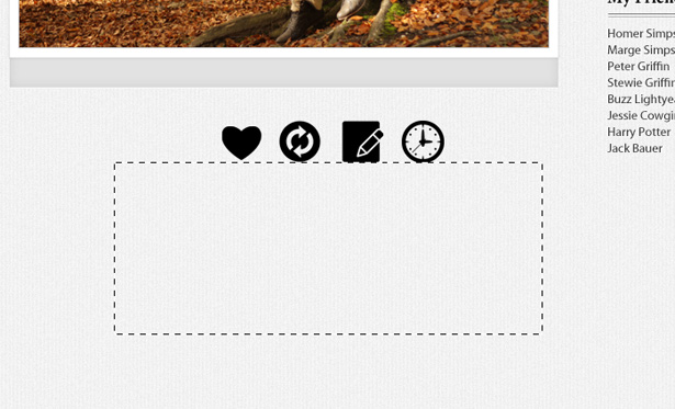 Design a forest inspired Tumblr theme in Photoshop 60 2