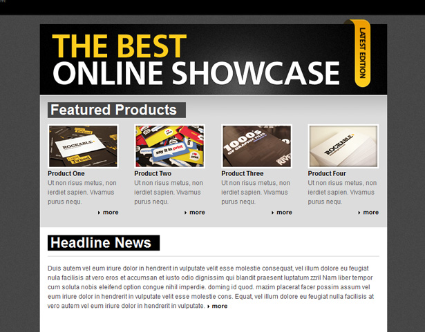 Do's and don'ts for designing email newsletters simple 4