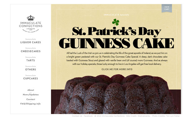 Traditional typography meets modern techniques liquorcake
