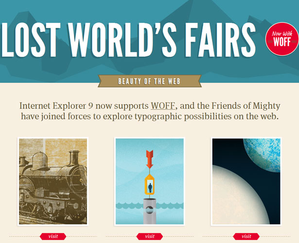 Traditional typography meets modern techniques lostworldsfairs
