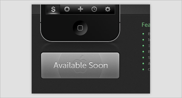 Common elements used in interface button design 31 interface button