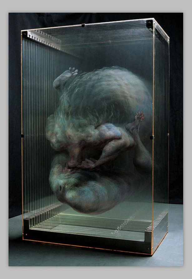 Striking Three Dimensional Glass Paintings xia 3