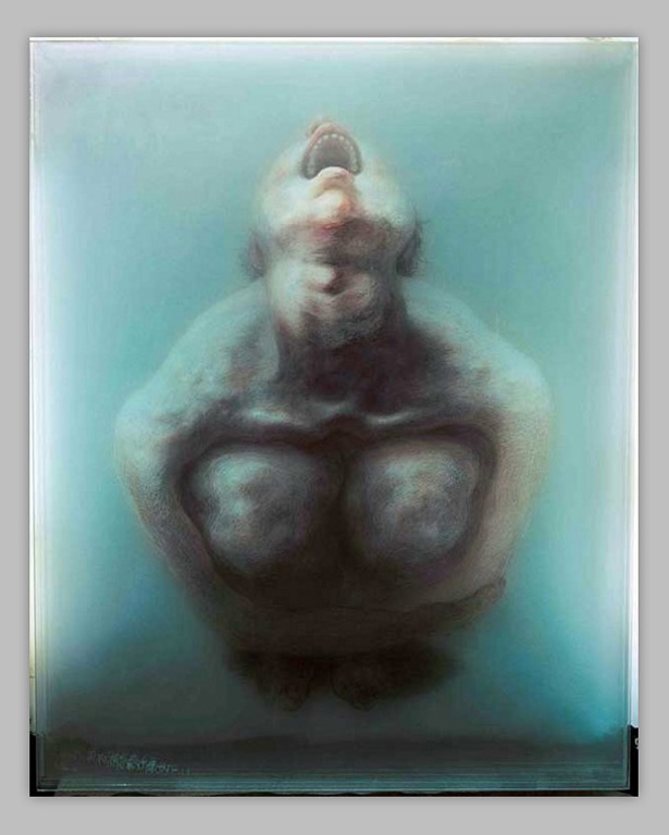 Striking Three Dimensional Glass Paintings xia 4