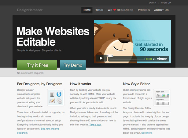 What's new for web designers - Apr 2011 designhamster