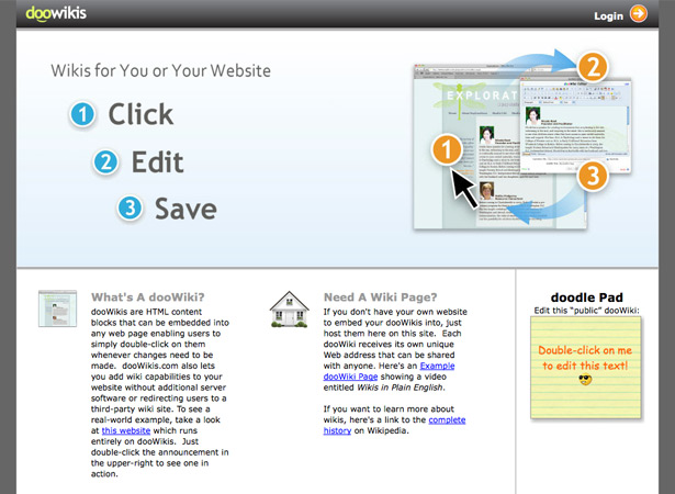 What's new for web designers - Apr 2011 doowiki