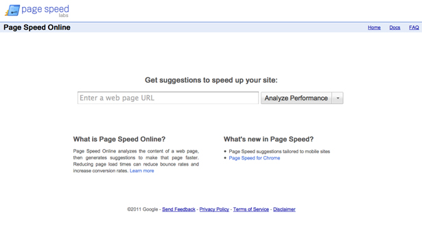 What's new for web designers - Apr 2011 pagespeed 2