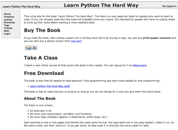What's new for web designers - Apr 2011 learnpython