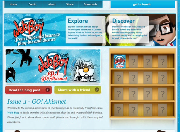 What's new for web designers - Apr 2011 webboycomic