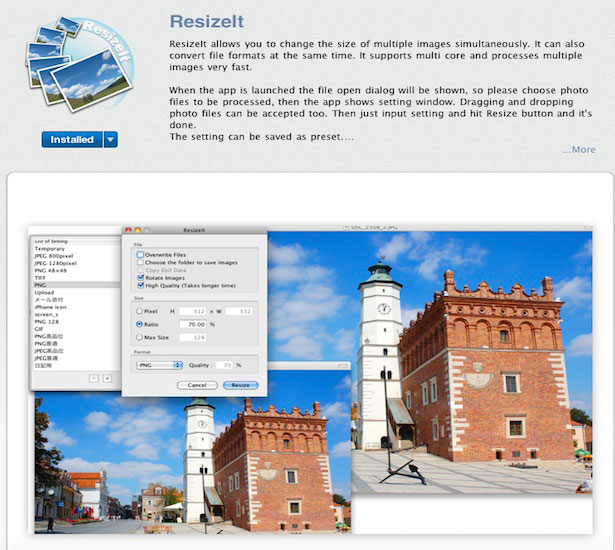 30+ Design Apps on the Mac App Store resizeit