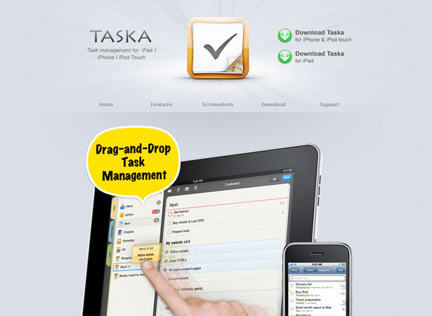 A Collection of Attractive Websites for iPad Applications bitalpha