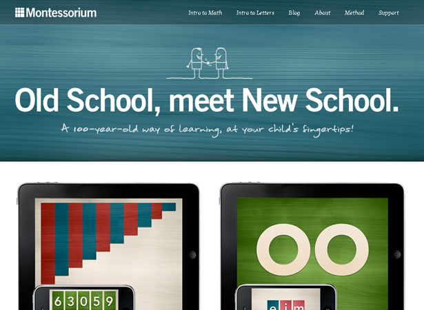 A Collection of Attractive Websites for iPad Applications montessorium