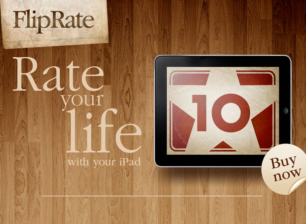 A Collection of Attractive Websites for iPad Applications fliprate