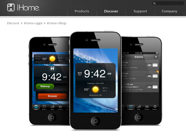 A Collection of Attractive Websites for iPad Applications ihomeaudiointl