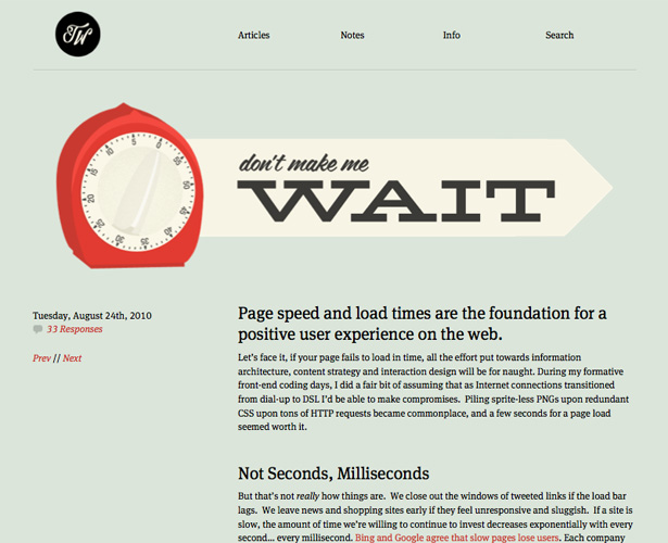 The Pros and Cons of Art-Directed Blogs trentwalton dontmakemewait