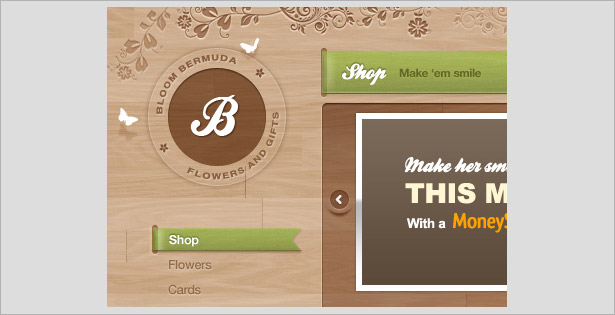 Common Elements Used in Wooden UI Design 12 wooden ui
