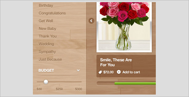 Common Elements Used in Wooden UI Design 04 wooden ui