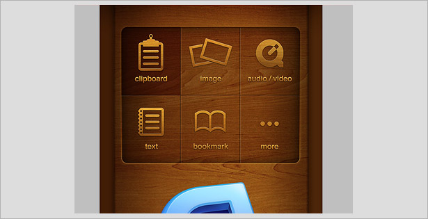 Common Elements Used in Wooden UI Design 21 wooden ui