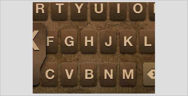 Common Elements Used in Wooden UI Design 03 wooden ui