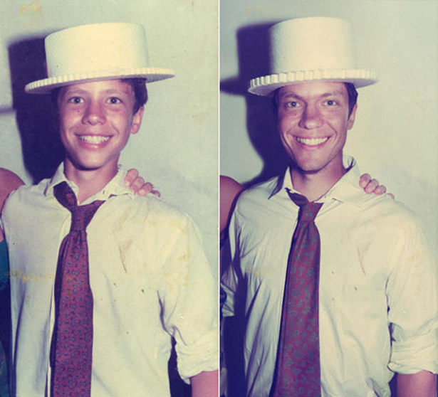 Then and Now Portrait Photography by Irina Werning 05 backtothefuture