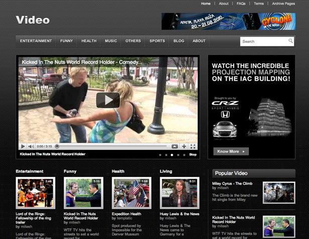 50+ New WordPress Themes: March 2011 video 3