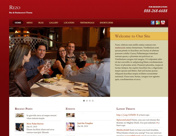 50+ New WordPress Themes: March 2011 rezo