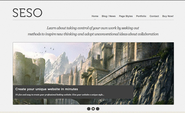 50+ New WordPress Themes: March 2011 seso