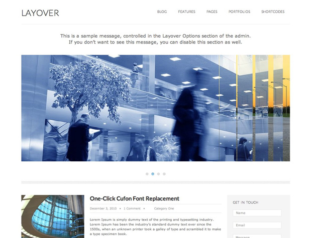50+ New WordPress Themes: March 2011 layover
