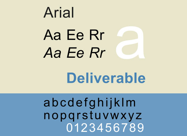 Arial Font Arial Font