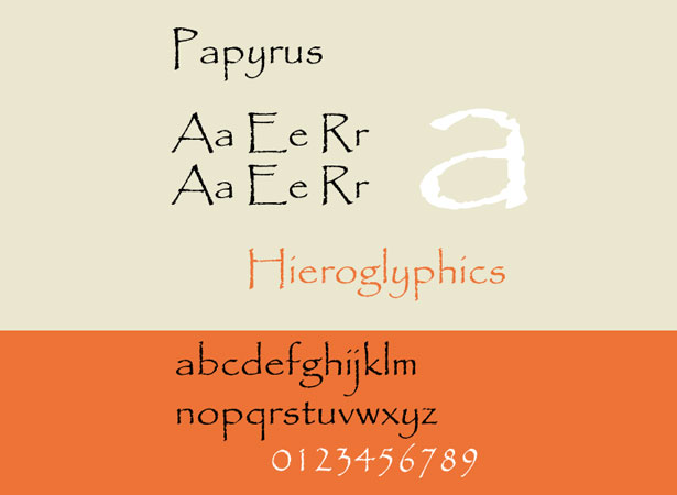 Papyrus Font Papyrus Font