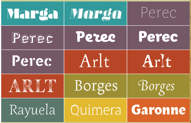 30 of the Best Font Foundries pampatype