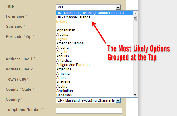 The 80/20 Rule Applied to Web Design Fenn Wright Manson's most likely country options