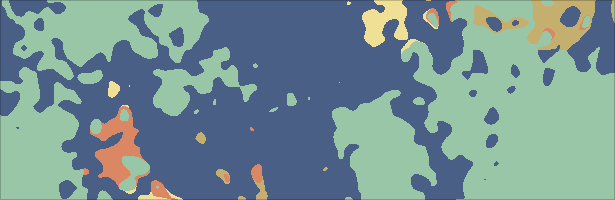 Applying Color Schemes Requires Seeing Them Anew color scheme with blue and green emphasized