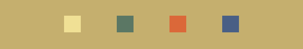 Applying Color Schemes Requires Seeing Them Anew color combination with brown, second variation